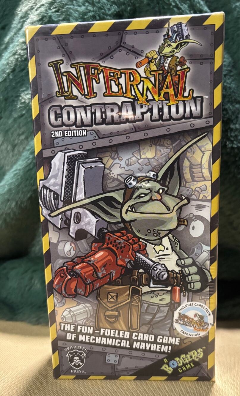 Infernal Contraption 2nd Edition Sealed Card Game Privateer Press Steampunk